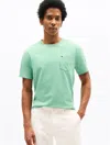 Tommy Hilfiger Pocket T In Frosted Evergreen