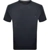 Tommy Hilfiger Pocket T Shirt Navy In Black