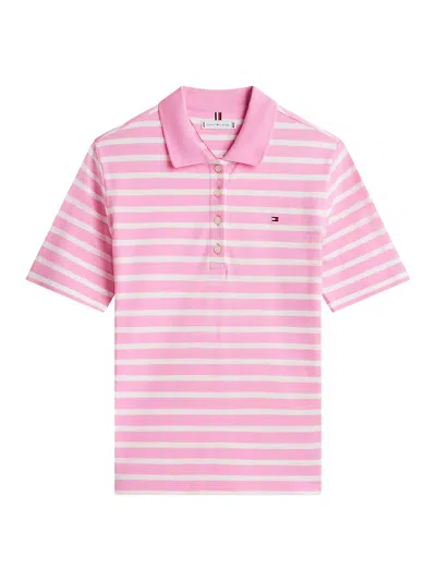 Tommy Hilfiger Polo 1985 In Pink