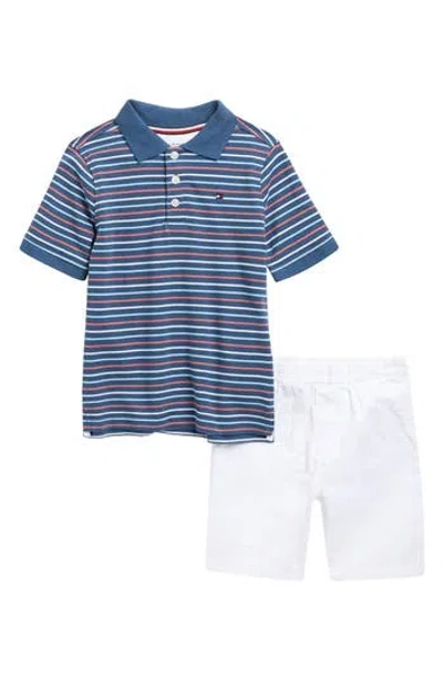 Tommy Hilfiger Kids'  Polo & Shorts Set In Multi