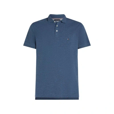 Tommy Hilfiger Polo En Coton Organique In Blue
