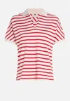 Tommy Hilfiger Polo Lyocell Open-nk Relaxed Polo Ss In Multi