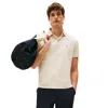 Tommy Hilfiger Polo Man  Mw0mw17770 Rbt Reg Polo Acg Newsprint In Neutral