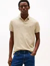 Tommy Hilfiger Polo Man  Mw0mw17770 Rbt Reg Polo Rbt Sandalwood In Brown
