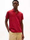Tommy Hilfiger Polo Man  Mw0mw17770 Rbt Reg Polo Xit In Red