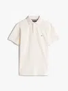 Tommy Hilfiger Polo Man  Mw0mw17770 Rbt Reg Polo Z00 Ivory Petal In White