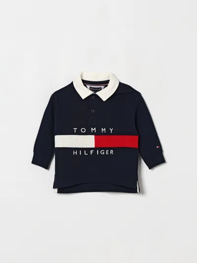 Tommy Hilfiger Polo Shirt  Kids Color Navy In Blue