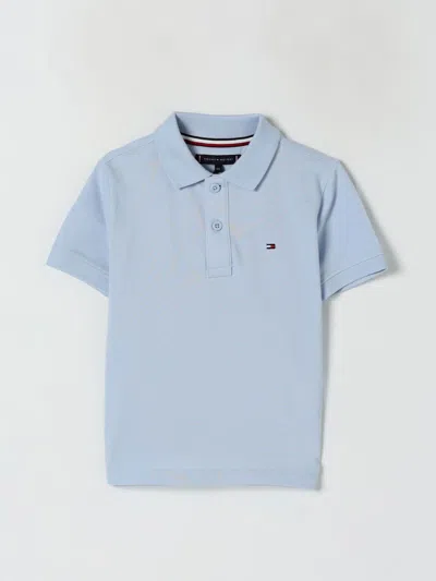 Tommy Hilfiger Polo Shirt  Kids Color Sky Blue