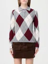 Tommy Hilfiger Polo-collar Sweater In Red