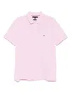 Tommy Hilfiger Polo Shirt With Logo In Pink