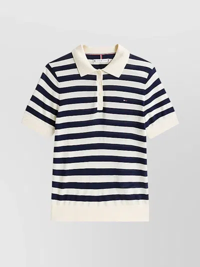 TOMMY HILFIGER POLO STRIPED SHORT SLEEVES