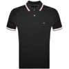 Tommy Hilfiger Polo T Shirt Black In Black