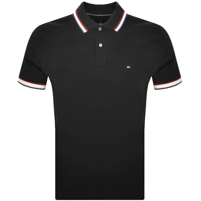 Tommy Hilfiger Polo T Shirt Black