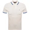 Tommy Hilfiger Polo T Shirt Cream In White