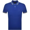 Tommy Hilfiger Polo T Shirt Wedge Blue In Blue