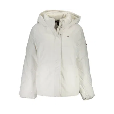 Tommy Hilfiger Polyamide Jackets & Women's Coat In White