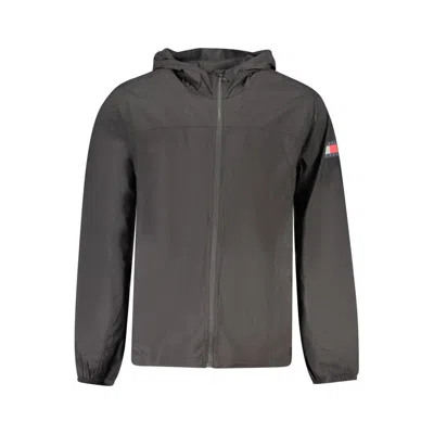 Tommy Hilfiger Polyamide Men's Men's Jacket In Gray