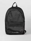 Tommy Hilfiger Black Polyester Men Backpack In Black