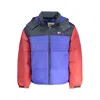 Tommy Hilfiger Blue Polyester Men Jacket In Multi