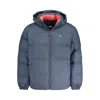 Tommy Hilfiger Blue Polyester Men Jacket In Blue