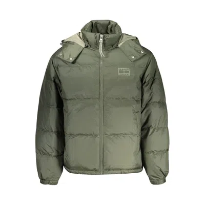 Tommy Hilfiger Polyester Men Men's Jacket In Green