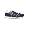 Tommy Hilfiger Polyester Men Men's Sneaker In Blue