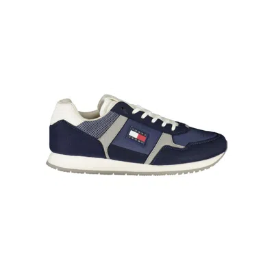 Tommy Hilfiger Polyester Men Men's Sneaker In Blue