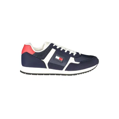Tommy Hilfiger Polyester Men Men's Sneaker In Blue
