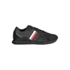 Tommy Hilfiger Black Polyester Sneaker In Black
