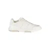 Tommy Hilfiger Contrast Lace-up Sneakers In White