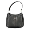 Tommy Hilfiger Black Polyester Handbag In Black