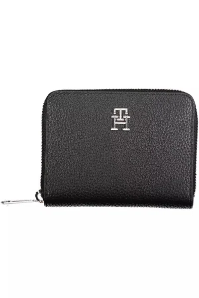 Tommy Hilfiger Polyethylene Men's Wallet In Black