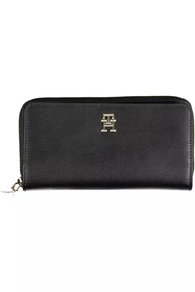 Tommy Hilfiger Polyethylene Men's Wallet In Black
