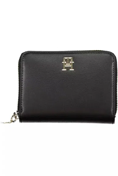 Tommy Hilfiger Polyethylene Men's Wallet In Black