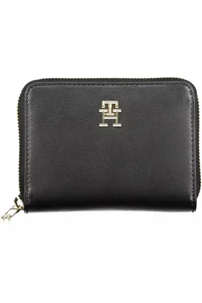 Tommy Hilfiger Polyethylene Men's Wallet In Black
