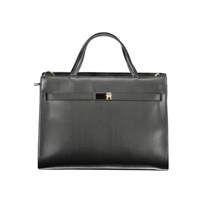 Tommy Hilfiger Polyethylene Women Women's Handbag In Black