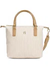 Tommy Hilfiger Poppy Summer Striped Tote Bag