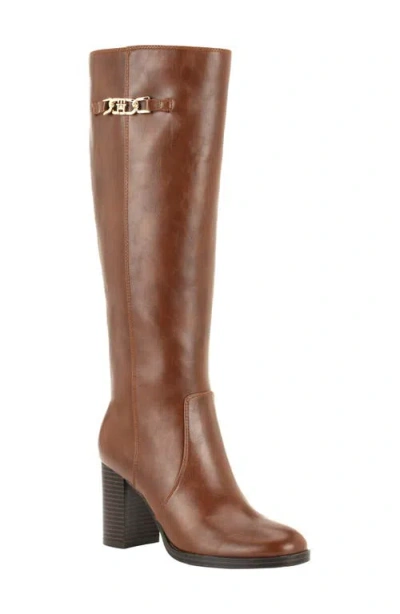 Tommy Hilfiger Poura Knee High Boot In Brown