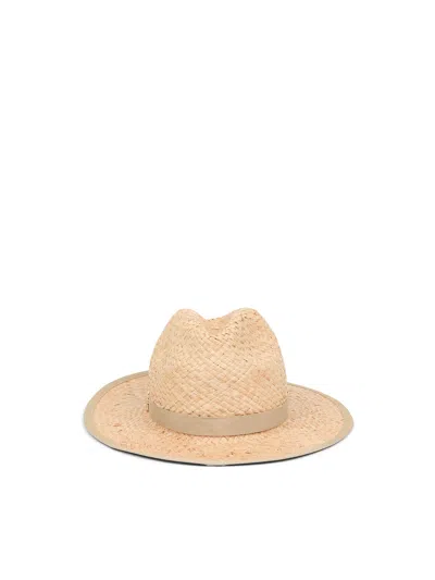 Tommy Hilfiger Premium Beach Fedora In Sandalwood