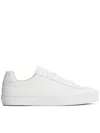 Tommy Hilfiger Leather Low-top Sneakers With Round Toe In White
