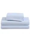 Tommy Hilfiger Printed 200-thread Count Cotton Percale 3-pc. Sheet Set, Twin Xl In Blue