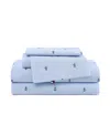Tommy Hilfiger Printed 200-thread Count Cotton Percale 4-pc. Sheet Set, King