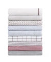 Tommy Hilfiger Printed 200 Thread Count Cotton Percale Sheet Set In Multi