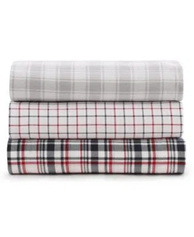 Tommy Hilfiger Printed Flannel Sheet Set In Mill Creek Plaid