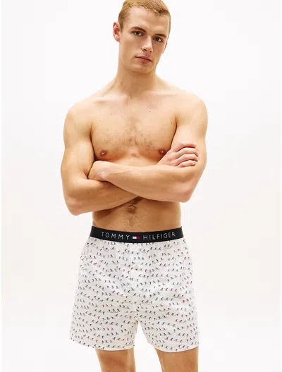 TOMMY HILFIGER PRINTED WOVEN BOXER