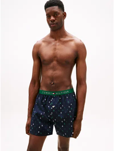 TOMMY HILFIGER PRINTED WOVEN BOXER