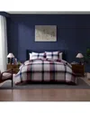 Tommy Hilfiger Prospect Park Plaid 100% Cotton Percale Comforter Set In Multi