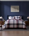 Tommy Hilfiger Prospect Park Plaid Cotton Comforter Set In White
