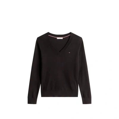 Tommy Hilfiger Pull À Rayures In Black
