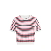 Tommy Hilfiger Pull Ajusté À Manches Courtes In White